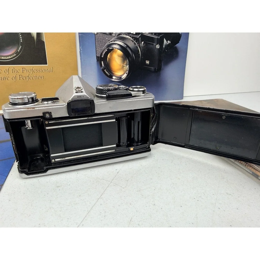 Olympus OM-2n 35mm Film Camera w/ Lens Lot BX